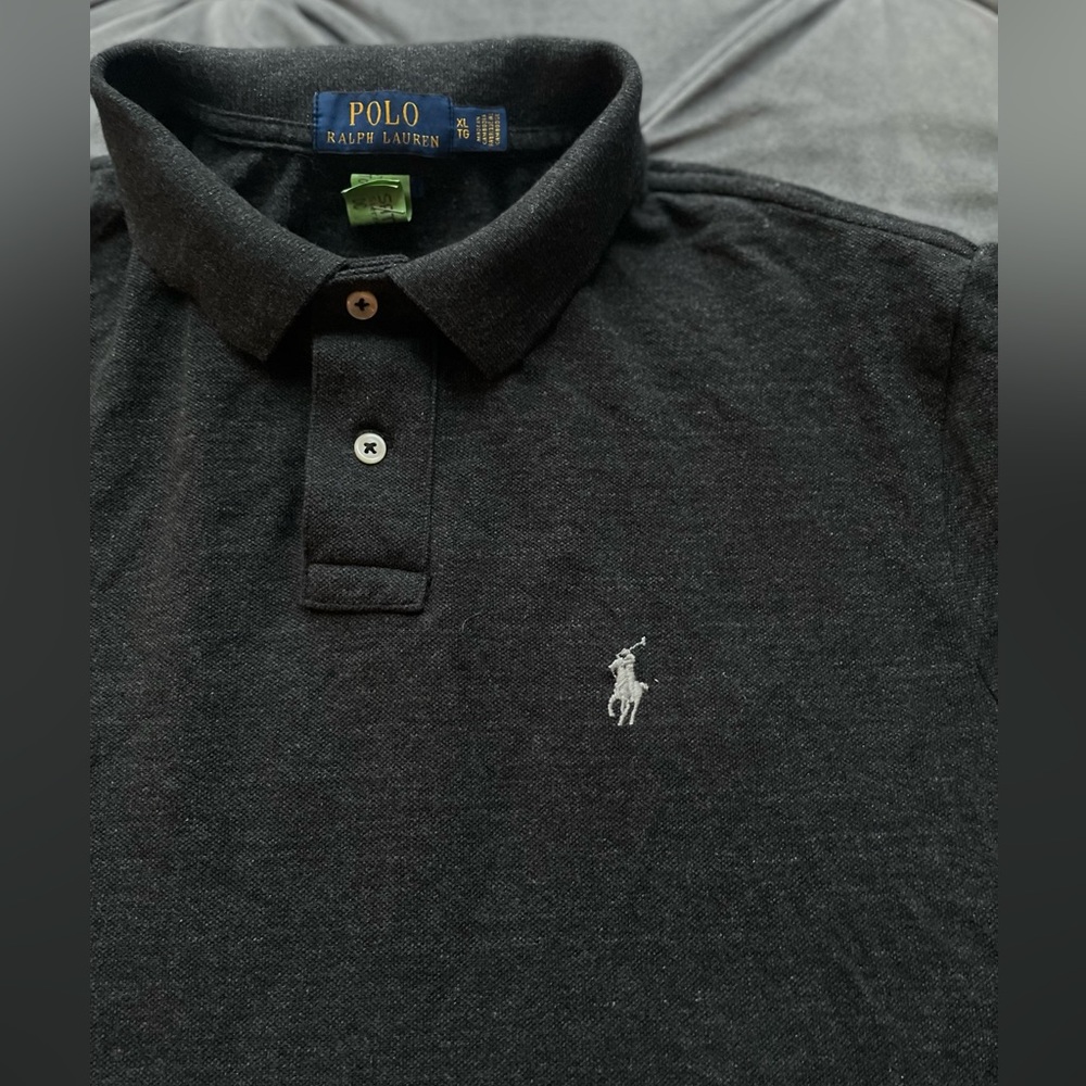 POLO RALPH LAUREN Men's Custom Slim Fit Polo Shirt | Closet Label #141.) - Picture 2 of 4